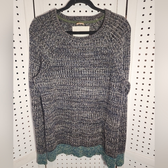 Anthropologie Sweaters - Koto Anthropologie Sweater Pullover Large Raglan Crew Neck Cotton
